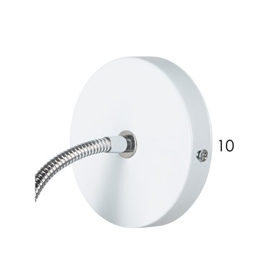 Спот «Шейни» Е27 40 Вт белый 10×10×10 см