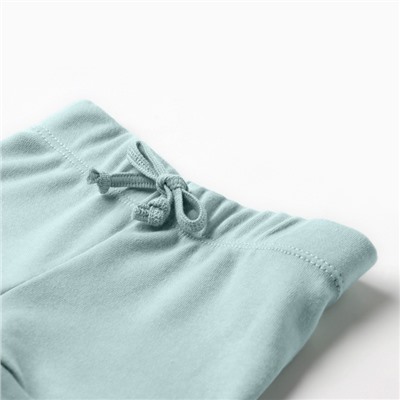 Костюм детский (боди, шорты) MINAKU, рост 62-68 см, ментол