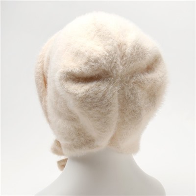 Чепчик женский MINAKU, размер one size 52-58, молочный