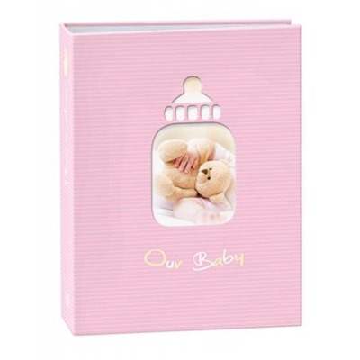 Фотоальбом 10х15 на 100 фотографий IA-100PP серия 361 Детский розовый Image Art