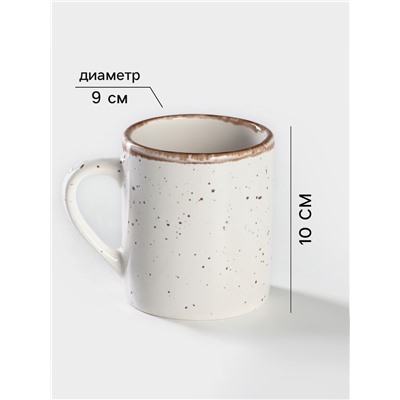 Кружка Хорекс Punto bianca, 350 мл, фарфор, белая