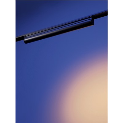 Трековый светильник FTL-006, серия Flat, поворотный, 18 Вт, 48 В, 3000К, 340 мм, чёрный, свечение тёплое белое