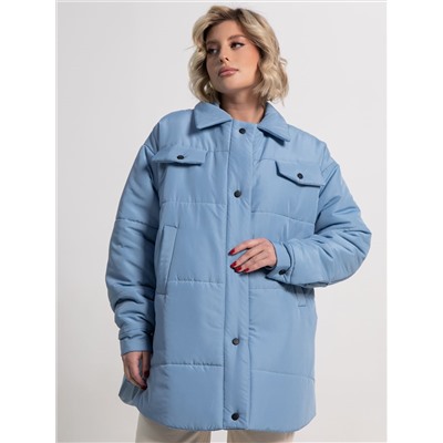 Куртка демисезонная Асель (голубая) Б15317-39М