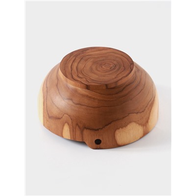 Салатник, 20×20×9 см, тиковое дерево