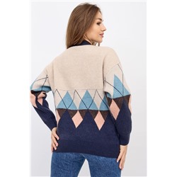 Джемпер женский Ромбы Арт. 8993