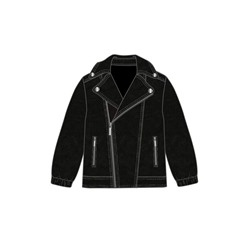 Куртка детская кожаная для мальчиков