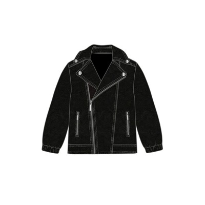 Куртка детская кожаная для мальчиков