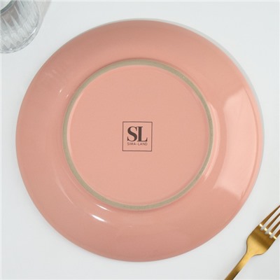 Тарелка керамическая «Зайка», 25.5 см, Dolce Ceramo