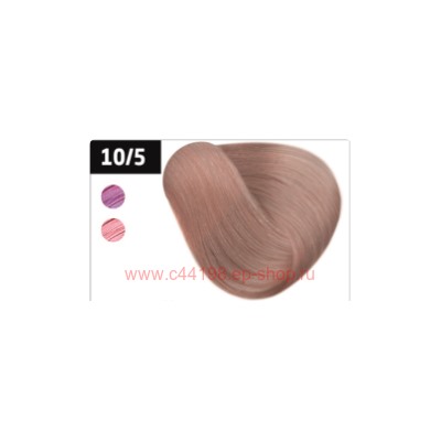 OLLIN SILK TOUCH 10/5 светлый блондин махагоновый 60мл Безаммиачный стойкий краситель для волос