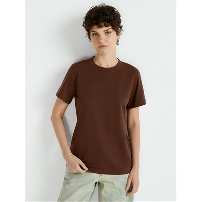 Omsa Футболка OmT_D1203 Футболка женская прямого кроя, CO+EL