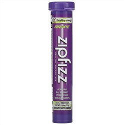 Zipfizz, Healthy Energy Mix, Grape Pack, 20 Tubes, 11 g Each