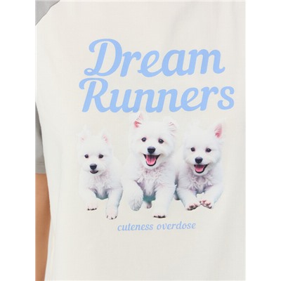 КОМПЛЕКТ ЖЕНСКИЙ (ФУТБОЛКА, БРИДЖИ) 592631