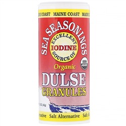 Maine Coast Sea Vegetables, Sea Seasonings, органические гранулы с красными водорослями, 43 г (1,5 унции)