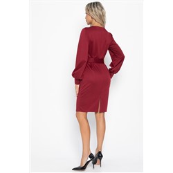 Платье Шарли (бордовое) П15012-18М