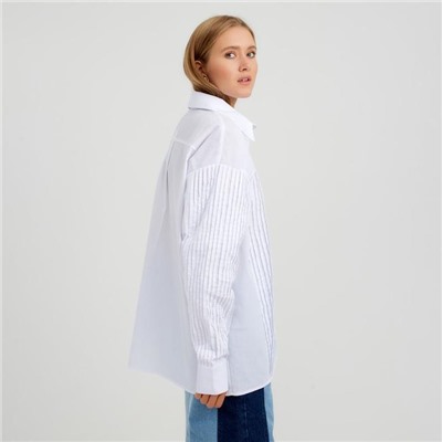 Рубашка женская MINAKU: Casual Collection, размер 50, белая