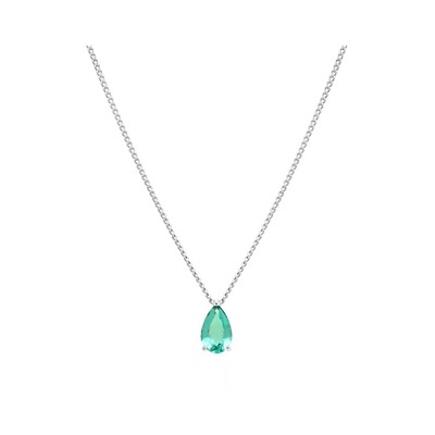 Колье из серебра параиба кварц, Ю-50010р
