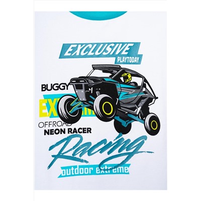 Фуфайка трикотажная для мальчиков (футболка) PLAYTODAY, 1239605