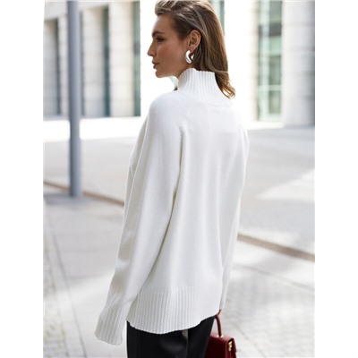 Джемпер из пряжи с кашемиром