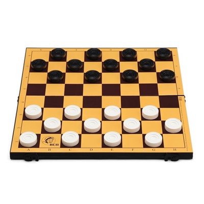 Шашки, настольная игра «Северные», с доской 30×30 см