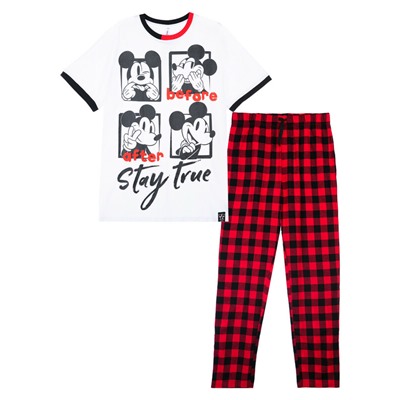 Комплект Family look мужской: футболка, брюки