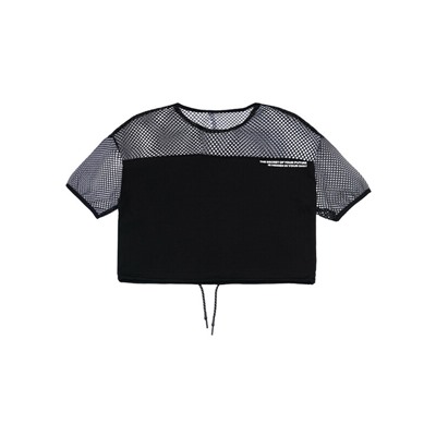 Фуфайка трикотажная для девочек (футболка)