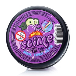 Лизун "Slime "Ninja", меняет цвет на голубой, 130 г.