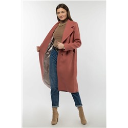 01-10445 Пальто женское демисезонное (пояс)