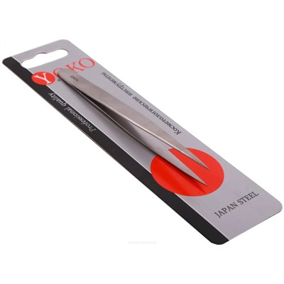 YOKO Пинцет для бровей / SP-005, острый, 115 мм 3139