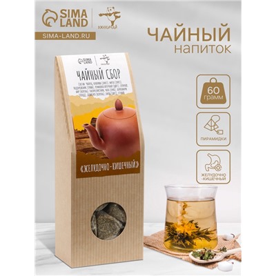 Чай травяной «Джекичай. Желудочно-кишечный», 60 г