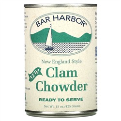 Bar Harbor, New England Style Clam Chowder, 15 oz (425 g)
