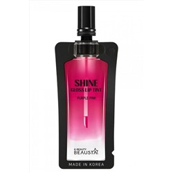 Beausta Тинт для губ / Shine Gloss Lip tint #2 Purple Pink, пурпурно-розовый, 4 мл KRISTALLER, 1108344