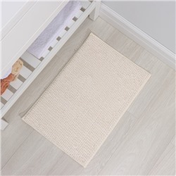 Коврик для дома Доляна «Букли», 40×60 см, цвет бежевый