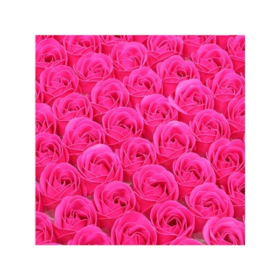 Розы мыльные фуксия, набор 81 шт.