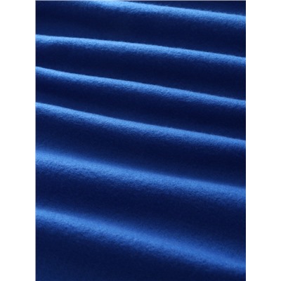 Плед флисовый «Экономь и Я», 150×200 см, 160 г/м², синий