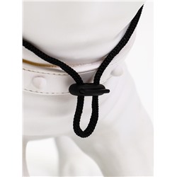 Панама для собак и кошек, размер L, ОГ - 42 см, вес 15-45 кг, жёлтая