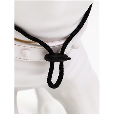 Панама для собак и кошек, размер L, ОГ - 42 см, вес 15-45 кг, жёлтая