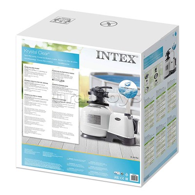 Фильтр-насос для бассейнов песчаный 220-240V, 8000 л/ч, 26648 INTEX