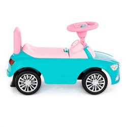 Полесье Каталка-автомобиль "SuperCar" №2 со звуковым сигналом (бирюзовая)