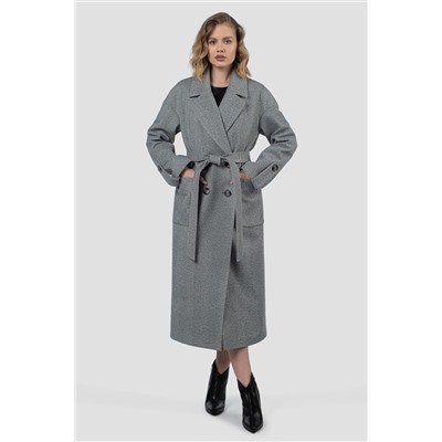01-12231 Пальто женское демисезонное (пояс)