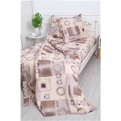Комплект постельного белья 1.5 спальный Графика Шоколад