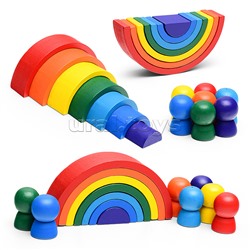 Пирамидка "Радужная-2"