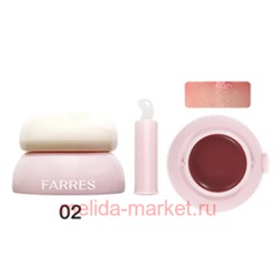 Farres Оттеночный Бальзам желе для губ тон 02 малиновый джем 3,5 г 5106-DG