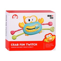 Интерактивная игрушка "Веселый крабик" в коробке