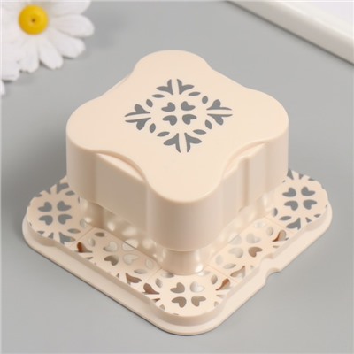 Дырокол фигурный рисунок 3.8×3.8 см «Калейдоскоп», 6.1×6.1×4.1 см