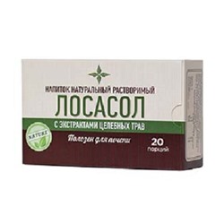 Напиток натуральный растворимый Лосасол для печени 20 ф/п по 2 гр.