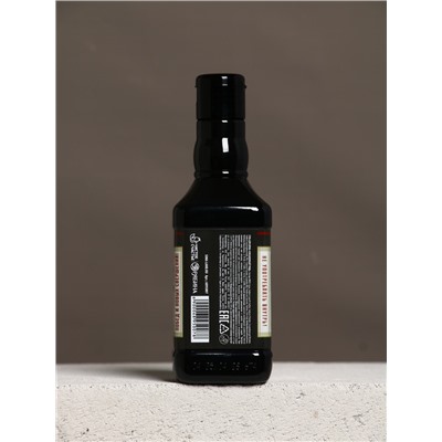 Подарочный набор «На удачу», гель для душа во флаконе виски, чёрный и мочалка лента, Чистое счастье