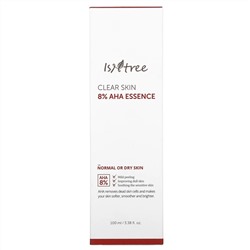 Isntree, Clear Skin 8% AHA Essence, эссенция, 100 мл (3,38 жидк. унции)