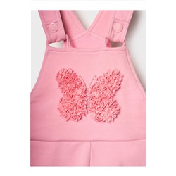 Полукомбинезон детский трикотажный для девочек PLAYTODAY, 1240237