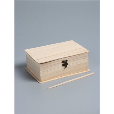 УЦЕНКА Шкатулка дерево под роспись «Книги» (набор 3 шт.) 9.5×16 см 7×20×13.5 см 9×24×17.5 см