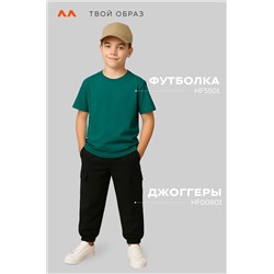 Детская однотонная футболка Happyfox